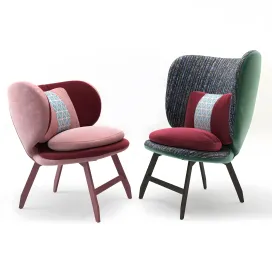 Ariel small armchair ayub armchair by moroso